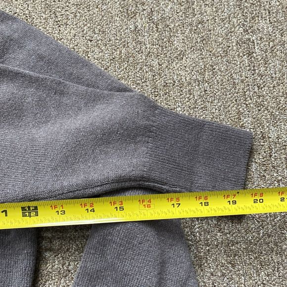 Peter Scott Sweater Mens Brown New Wool Scotland Casual Preppy 42 - Picture 3 of 11